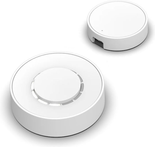 Flic Twist Switch Flic Hub Mini Included 4 Control Modes 2× Aaa Bluetooth White