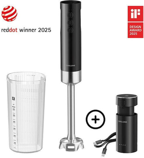 Zwilling J.A. Henckels Ραβδομπλέντερ με Ανοξείδωτη Ράβδο 250W Μαύρο