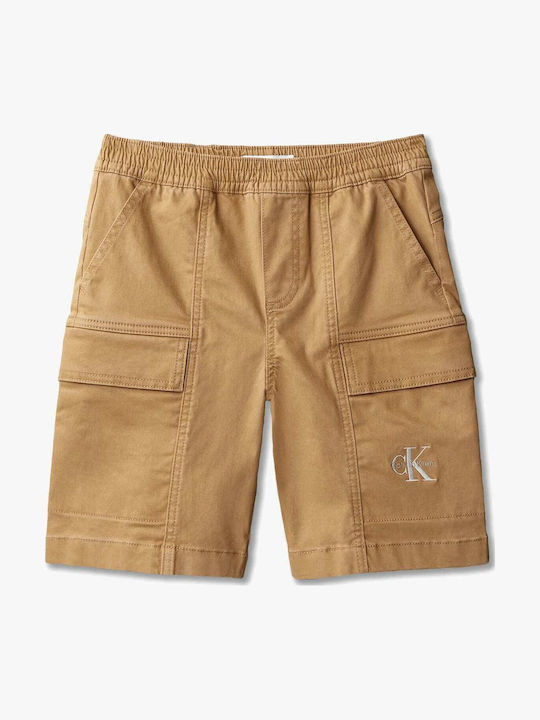 Kids Fabric Shorts/Bermuda Essential Beige