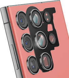 Clappio Replacement Lens Rear Camera Galaxy S23 Ultra Chassis Red