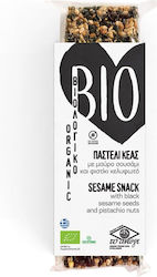 Παστέλι Bio Κέας Μάυρο Σουσάμι Φυστίκι 70gr