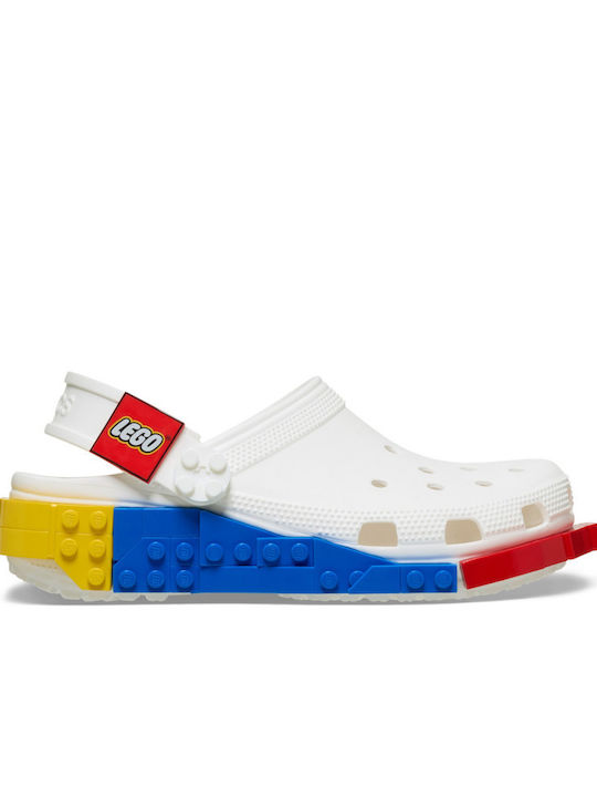 Crocs LEGO 4LW System Men's White Clogs