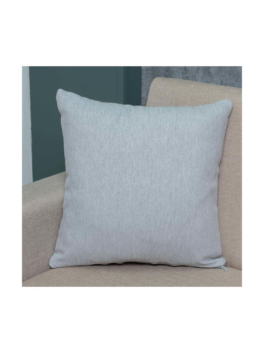 Decorative Pillow Case Zen Light Gray 45x45cm