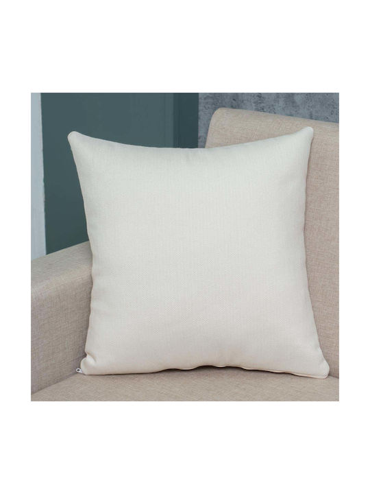 Decorative Pillow Case Zen Ecru 45x45cm