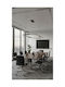 VK Lighting Black LED Pendant Ceiling Light with Warm White Light