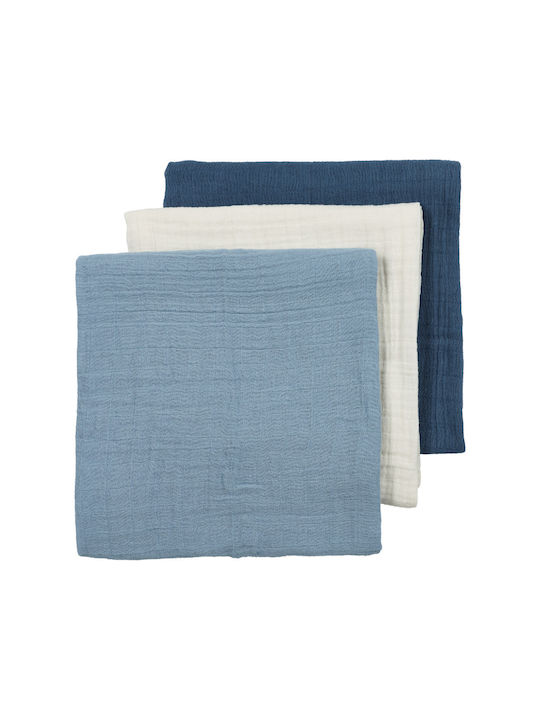 Meyco Meyco Baby Burp Tücher aus Musselin Beigefarben 70x70cm 3 Stück