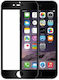 Закалено Стъкло Мека Ръб iPhone 6s Plus 6 Plus Пълно Черно OEM