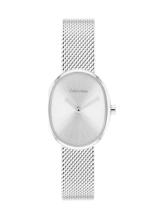 Calvin Klein Euphoria Womens Watch 23.2mm Battery with Silver Stainless Steel Bracelet