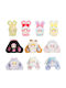 Λούτρινο Μπρελόκ Nommi Baby Sweetheart Bunny Series Blind Box 1pc 1τμχ Τυχαία Επιλογή