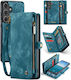 Caseme 008 Samsung Galaxy S25 5g Wallet Case Detachable Silicone Case Blue