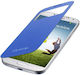 Flip Cover Samsung Galaxy S4 Blau Original