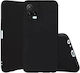 Motorola Moto Silicone Black Back Cover (Motorola Edge 30 Fusion)