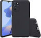Oppo Back Cover Σιλικόνης Μαύρο (Galaxy A16Oppo A16s)
