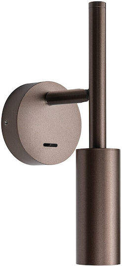 VK Lighting LED Θερμό Λευκό Σποτ σε Καφέ Χρώμα