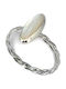 Women's Silver Ring with Stones