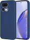 Techwave Rückseite Umschlag Silikon Marineblau Für Realme 16 Pro