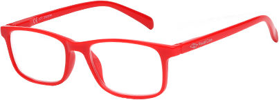 Lesebrillen +1.00 in Rote Farbe