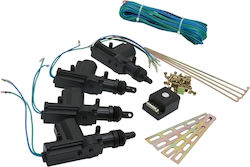 12v Car Zentralverriegelungs Motor Kit 4 Aktuatoren Steuergerät Installationszubehör