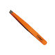 Eurostil Τσιμπιδάκι Φρυδιών Orange Inox 95mm 02742