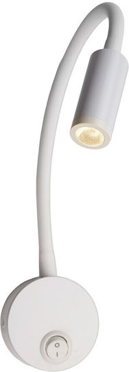 VK Lighting Spot Led Alb Cald Pentru Tavan Și Perete În Culoare Albă