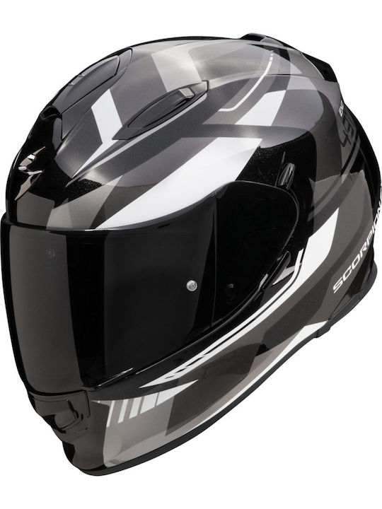 Scorpion Exo 491 Abilis Matt Black-Silver-White...