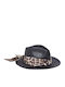 Liu Jo Women's Wicker Panama Hat Black