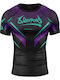 8 Weapons Men's Short Sleeve Shirt 8300008-2 for Jiu-Jitsu Black