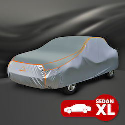 Alista Home Autoabdeckung für Honda Logo 533x150x120cm für Hagel Wasserdichte XLarge für Limousine die mit Riemen befestigt wird