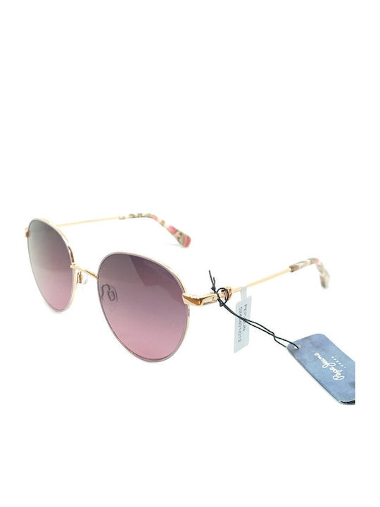 Pepe Jeans Pj5248 Women's Sunglasses with Gold Frame and Purple Lens PJ5248-401