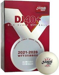Dhs Dj40+ Tischtennisbälle 3*** Wtt Ittf 6 Stück