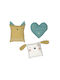 Baby Pillows Set 3 Pieces Wild Petit Praia