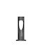VK Lighting LED Outdoor Floor Lamp 6W with Warm White Light IP65 Gray