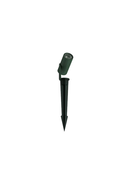 VK Lighting Outdoor LED Floor Lamp for Exterior 5W with Warm White Light IP65 Green