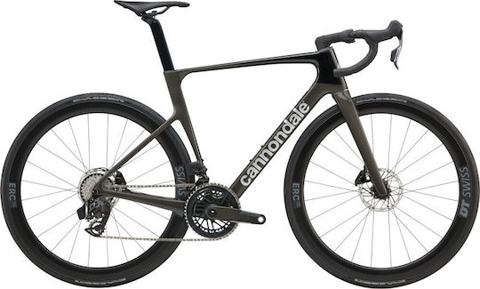 Cannondale Supersix Evo 3 28" Сив Състезателен Велосипед с Скорости
