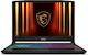 MSI Katana 17 HX B14WGK 17.3" IPS QHD 240Hz (i9-14900HX/16GB/1TB SSD/GeForce RTX 5070/Без операционна система) (Българска клавиатура)