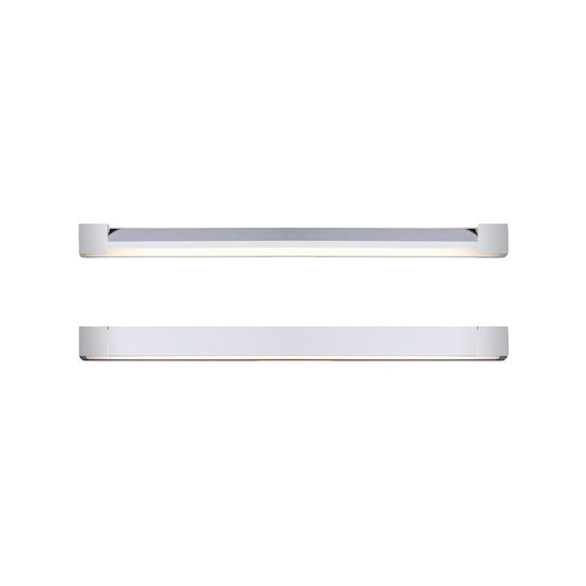 VK Lighting LED Linear Recessed Ceiling Light 36W Warm White IP44 Dimmable 120cm