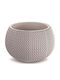 Prosperplast Plant Pot Brown 37x37x21cm