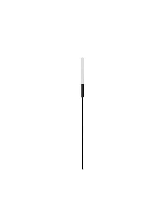 VK Lighting Outdoor LED Floor Lamp for Exterior 1W with Warm White Light IP65 Black