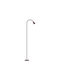 VK Lighting Outdoor LED Floor Lamp for Exterior Spaces 5W with Warm White Light IP65 Brown