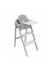 Chicco Crescendo Up Καρεκλάκι Φαγητού Turin Grey