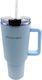 Kamille Stainless Steel Thermos Glass 1.2lt with Handle and Straw