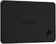 Chipolo Bluetooth Tracker Apple Find My & Google Find Hub Schwarz Wiederaufladbare Batterie
