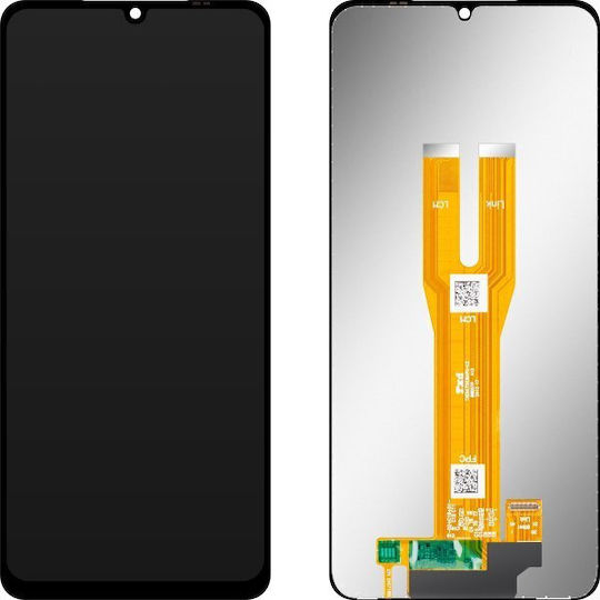 MP Ersatzbildschirm für Mobiltelefone mit Touch-Mechanismus und Rahmen für Samsung Galaxy A06 A065 Schwarz
