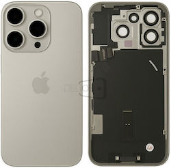 Γνήσιο Πίσω Γυαλί Nfc Flex Flash Iphone 16 Pro Natural Titanium Γνήσιο Πίσω Γυαλί Nfc Flex Flash Iphone 16 Pro Natural Titanium