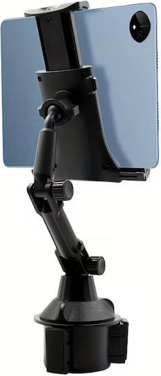 Car Mobile Mount with Adjustable Hooks Black
