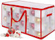 Christmas Bauble Storage Box Relaxdays Transpar...
