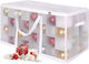 Relaxdays Christmas Ornament Storage Box White ...