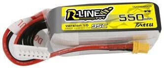 Gens Ace Baterie Li-Po 22.2V 550mAh 95C 6S XT30 pentru Dronă