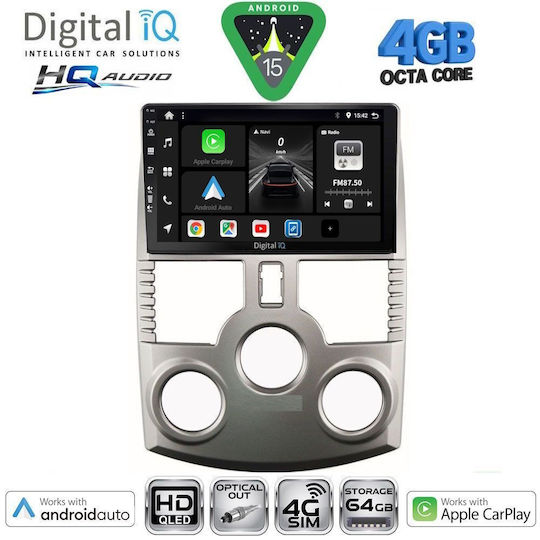 Digital IQ Car Audio System for Daihatsu Terios 2006-2017 (Bluetooth/USB/WiFi/GPS/Apple CarPlay/Android Auto) with 9" Touch Screen