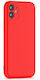 Husă Back Cover Din Silicon Roșu Motorola Moto G67 5g G77 5g (Motorola Moto G67 5g / G77 5g)